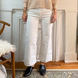 Everlane High Waisted, Wide Leg jeans - Size 0